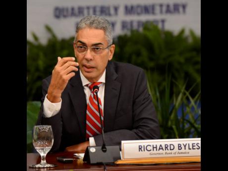 Richard Byles, governor of the Bank of Jamaica.