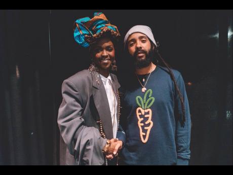 Ms Lauryn Hill and reggae artiste, Protoje.