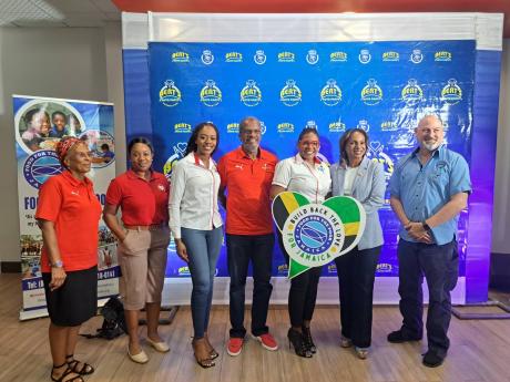 From left: Craig Moss-Solomon, executive director, Food for the Poor; Tracy-Ann Tomlinson - CEO Berts; Marsha Burrell-Rose - development and marketing manager Food For The Poor; Alfred ‘Frano’ Francis, Running Events Jamaica; Waynette Strachan, marketi