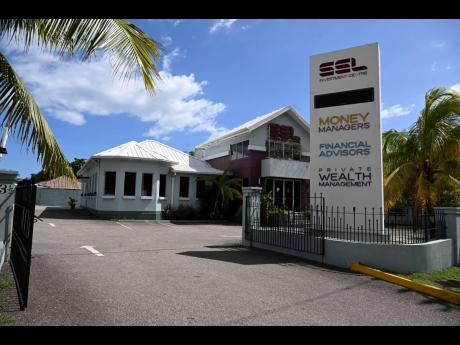 
The offices of Stocks and Securities Ltd on Hope Road in St Andrew.