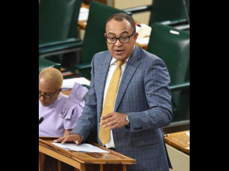 Dr Christopher Tufton, minister of health and wellness