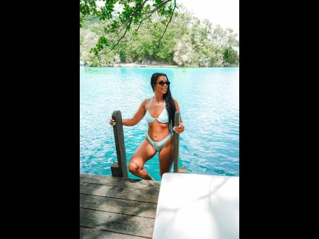 On her recent visit to Jamaica, Tara Pouyat spent some quality time with family at Kanopi House, located in the Blue Lagoon in Port Antonio, Portland.