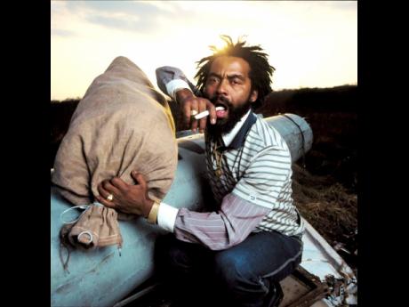 The legendary, John Holt, in a visual from ‘Police in Helicopter’. Released in 1983, the song  has remained a pro-ganja, anti-establishment anthem.  