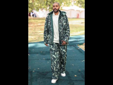 British rapper Kano, who has Jamaican roots, had Burberry swagger on the green carpet.