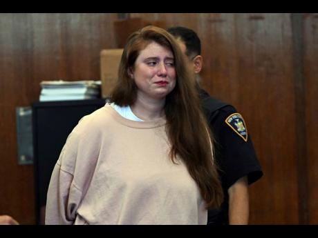 Lauren Pazienza appears in court on August 23, 2023, in New York.