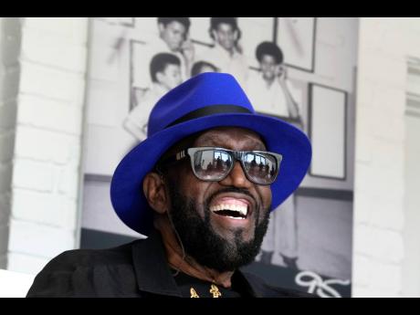 Otis Williams, a vocalist with The Temptations, talks with Motown Museum’s ‘Hitsville NEXT’ programming participants in Detroit, on Wednesday.