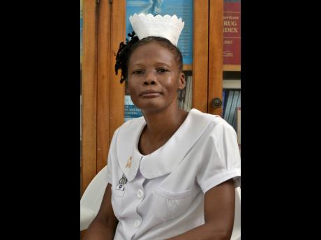 Carmen Johnson, former president of the Nursing Association of Jamaica.