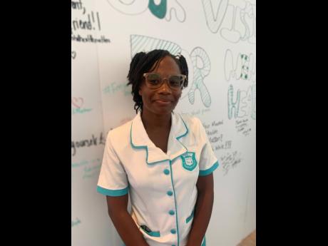 Shaniel Brooks, student of Denbigh High School in Clarendon and member of the National Secondary Students Council was present on Day One of UNICEF Jamaica’s Youth Mental Health Summit held on Wednesday at the AC Marriott Hotel in St Andrew.