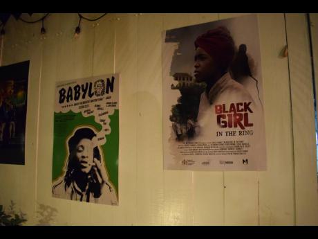 ‘Babylon’ and ‘Black Girl in the Ring’ film posters show guests the line-up for the 2023 Skylark  Film Festival.