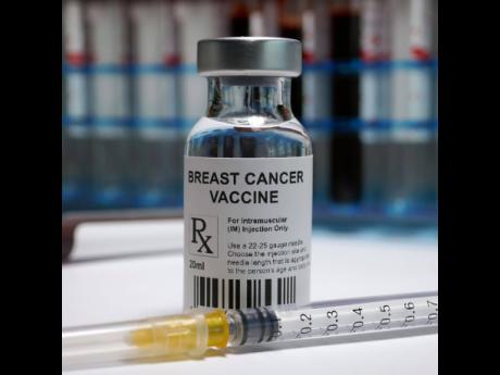 The breast cancer vaccine works by stimulating the immune system to fight the patient’s cancer.