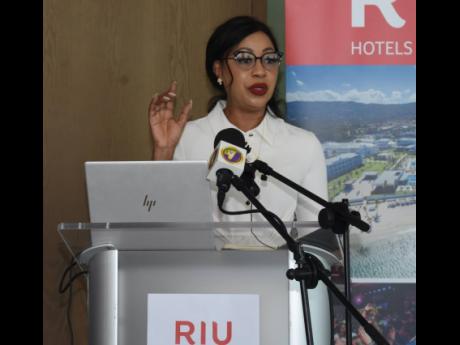 Francine Wright-Acosta, RIU construction and administration manager.