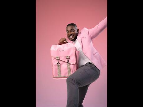 CEO and co-founder of Bresheh, Randy Makk, ‘pops style’ with his Roast Classic Backpack in pink. 