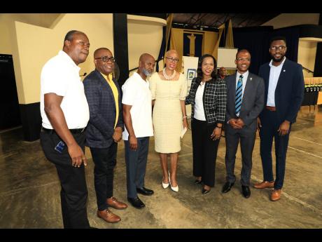 Members of Team Jamaica Bickle, representatives from the Ministry of Education and Youth as well as from local and international sponsoring corporate entities turned out to support Team Jamaica Bickle on Wednesday, October 18, at UTech, Jamaica’s Alfred 