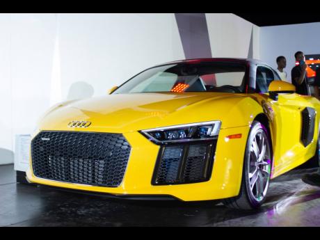 
The first super car to hit Jamaican shores – the Audi R8 Spyder – were one of the top display cars which drew the crowd of car enthusiasts island-wide.