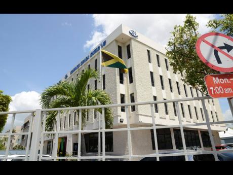 HEART/NSTA Trust corporate building on Oxford Road in St Andrew.