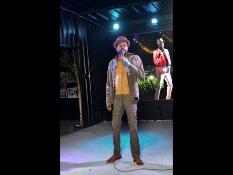 Beenie Man on stage at the launch of his album Simma and birthday celebration at  Di Lot,  in St Andrew on Monday, August 22.
