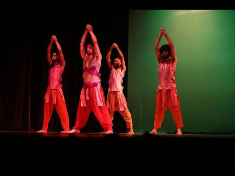 Nance Dance Collective in ‘Sankofa Ja’ choreographed by Kariamu Welsh.