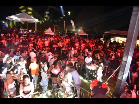 Revellers showed up to have fun at Gen Xs Carnival band launch last weekend