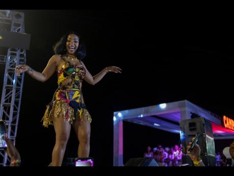 Shenseea was a hit with the fans at the Campari-sponsored Dream Weekend Daydreams White Sands event this year.