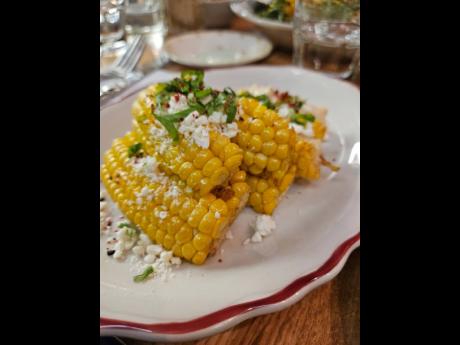 If you are a corn lover, then you will certainly enjoy Chef Gilman’s feta corn ribs as a main side dish on your plate.