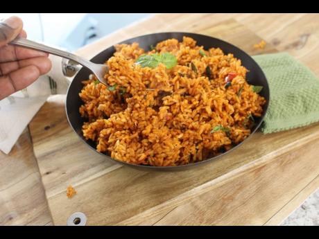 Chef Noel Cunningham is encouraging you to upgrade your regular rice to this wholesome tomato basil rice dish.