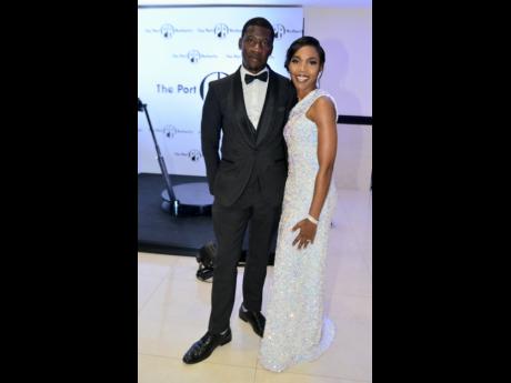 Husband and wife Claude and Shaday Simmonds Buchanan bring style to the PAJ runway.