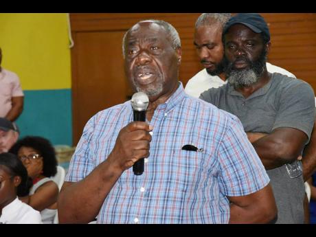 Negril hotelier Daniel Grizzle urges Audley Gordon, executive director of the National Solid Waste Management Authority to cancel all commercial contracts the agency has within Negril and focus on residential waste collection. The meeting was hosted by Wes