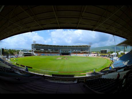  A general view of Sabina Park during a St Lucia Stars nets and training session there in August 2018.