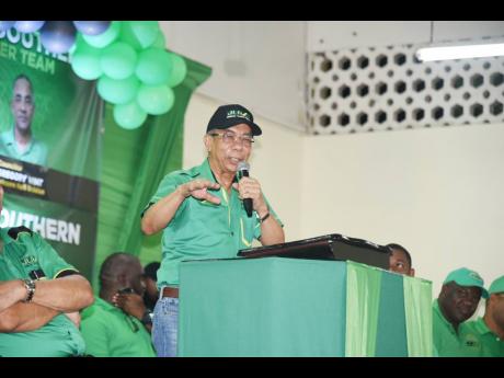 General Secretary of the JLP, Dr Horace Chang 