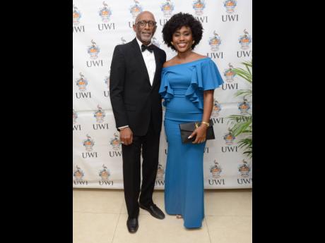 Earl Samuels and his daughter, Yana Samuels, did not miss out on this celebratory event.