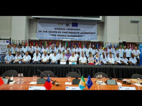 On November 15, the 27 member states of the European Union signed the Samoa Agreement in Apia, Samoa. 