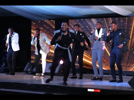 Gospel group HUMBLE performs during the Sterling Gospel Music Awards held on Saturday October 7 at Swallowfield Chapel in St Andrew.