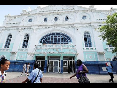 Ward Theatre in downtown Kingston.