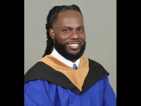 Cristophe Phillips, the first deaf student to complete the Bachelors in Fine Arts degree in Performance and Choreography at Edna Manley College of the Visual and Performing Arts.