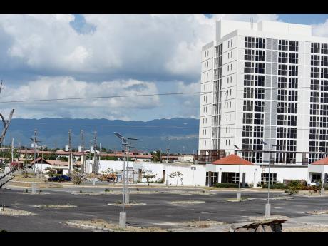 The old Forum Hotel in Portmore on January 23, 2021.