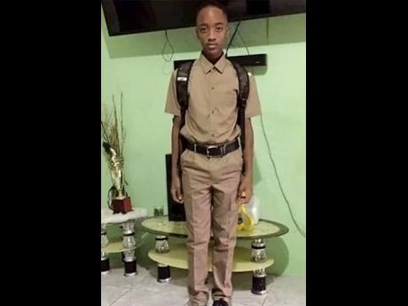 Fourteen-year-old Randino James, a student of Anchovy High School, was shot and killed at a bar in his Montpelier, St James, community on Friday.