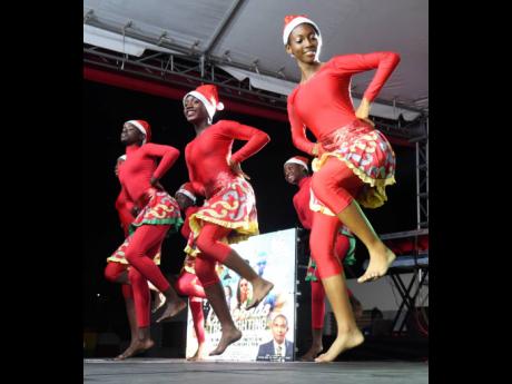 The ladies of the Tivoli Dance Troupe were just some of the night’s entertainment. 