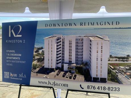 Ground was broken for the $$2.1-billion Kingston 2 (K2) Downtown Reimagined project on Tuesday. The development will comprise 119 housing units in Bournemouth Gardens, Kingston 2.