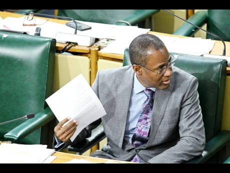 Minister of Finance and the Public Service Dr Nigel Clarke.