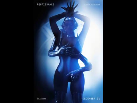 The movie poster for ‘Renaissance: A film by Beyoncé’.