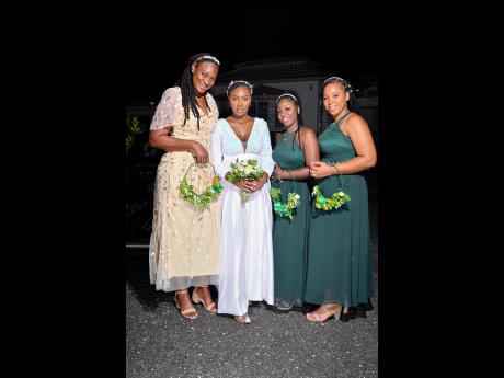 What’s a bride without her bridesmaids? Juzzel continues to be grateful for the support she received from her girls on her wedding day.