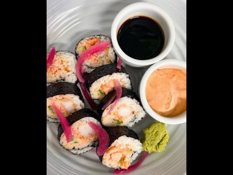 Let the good times roll with this sushi variety from Toast Restaurant.
