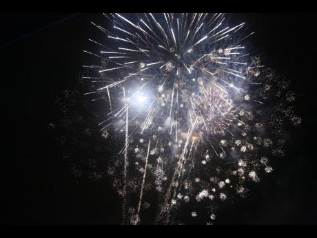 Hundreds of spectators rang in the new year watching fireworks at the Munk Garage Truck Show and New Year’s Eve Party at the Woodleigh Sports Complex in May Pen, Clarendon.