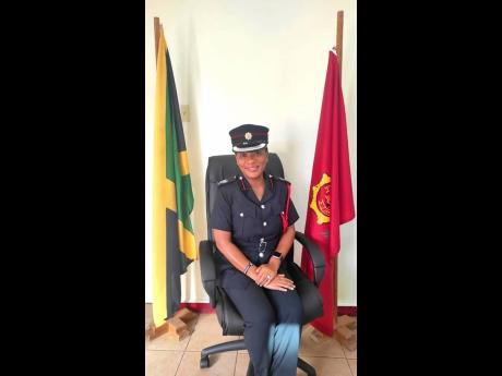Jamaica Fire Brigade Superintendent Terri-Ann Leslie.