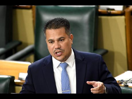 Senator Matthew Samuda, minister without portfolio in the Ministry of Economic Growth and Job Creation.