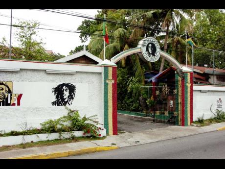 Bob Marley Museum on Hope Road.