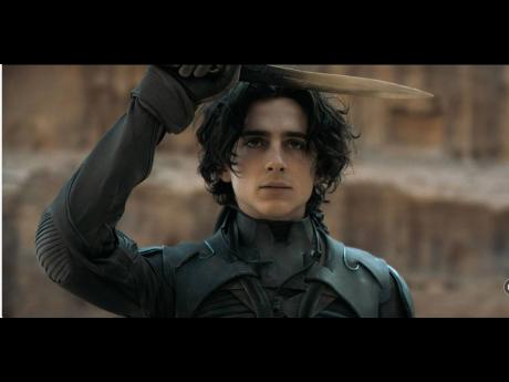 Timothée Chalamet is Paul Atreides, a brilliant and gifted young man born into a great destiny in ‘Dune’.