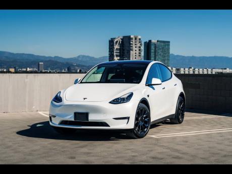 The 2023 Tesla Model Y. It’s become the best-selling EV in the United States thanks to its versatility, sporty performance and quick charging capability.