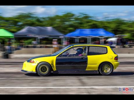 Quickest Mean front wheel drive FWD. All Motor. Down to 10.000 seconds. Linroy Burton. Honda Civic 10.119 seconds. Mean Street.