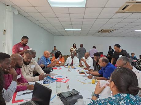  Researchers and stakeholders at Medallion Hall Hotel on January 16 for a research visioning session under the United States Department of Agriculture’s Food for Progress Jamaica Spices initiative.